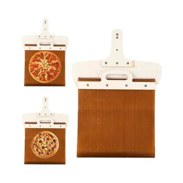 Imagem de Espátula De Pizza Antiaderente Para Cozinha, Bandeja Para Massa, Utens