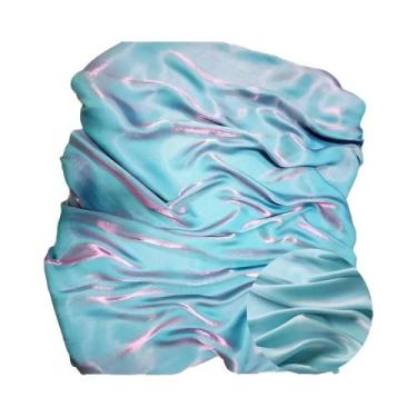 Imagem de Tecido De Cetim Mercerizado Bicolor 100x150cm Para Costura De Saias, V