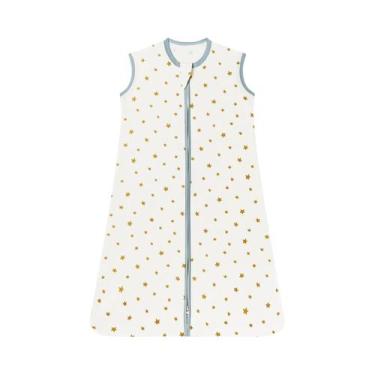 Imagem de Saco De Dormir Para Bebê 100% Algodão, Cobertor Anti-Choque Para Bebês