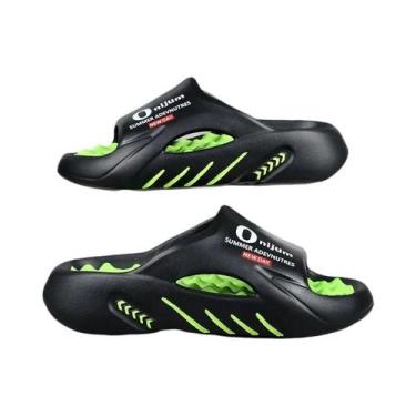 Imagem de Sandálias De Verão Masculinas De Tamanho Grande Em Duas Cores, Solado 