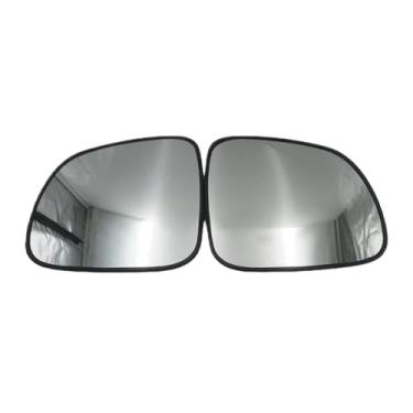 Imagem de Lente de vidro para espelho retrovisor lateral, Compatível com chevrolet captiva 2008-2017, com acessórios aquecidos para carro(1 PAIR)