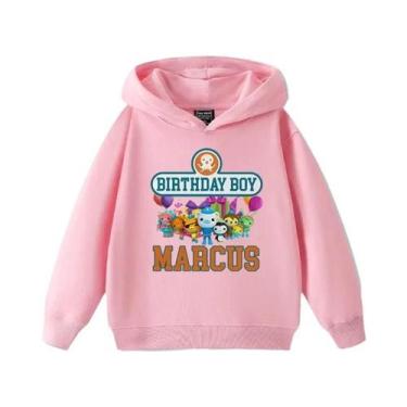 Imagem de Moletom Com Capuz Estampado Para Meninos E Meninas, Moletom Infantil D