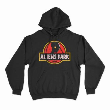 Imagem de Moletom Studio Geek Com Capuz Aliens Park Unissex-Unissex