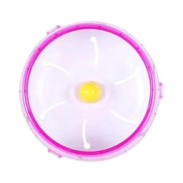 Imagem de Roda De Exercício Transparente E Silenciosa Para Hamsters E Pequenos A
