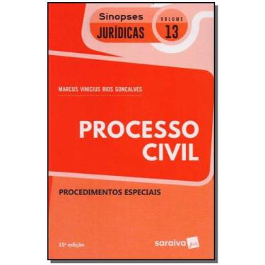 Imagem de Procedimentos Especiais - Vol.13 - Coleção Sinopses Jurídicas - SARAIV