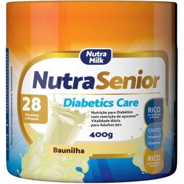 Imagem de Nutra Senior Adulto 50 ZERO AÇUCAR Complemento Alimentar 400g 28 Vitam