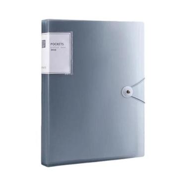 Imagem de Pasta Transparente A4 Para Documentos, Certificados E Organização De M