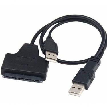 Imagem de Cabo Sata Info - Sata Para 2 Usb A Macho - 40cm