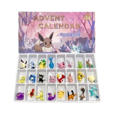 Imagem de Calendário Do Advento Pokémon Para Crianças, Caixa De Presente De Nata