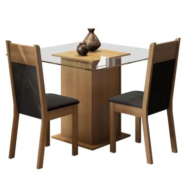 Imagem de Conjunto Sala de Jantar Moni com 2 Cadeiras Madesa