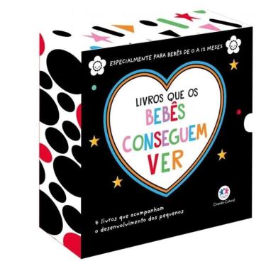 Imagem de Box Com 4 Livros - Livros Que Os Bebês Conseguem Ver
