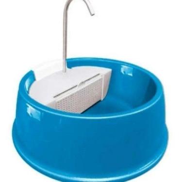 Imagem de Fonte Bebedouro Automática Pet Joy Fresca Água Purificar Pets Animais 