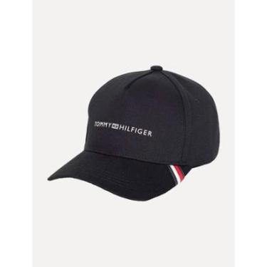 Imagem de Boné Tommy Hilfiger Uptown Cap Logo Preto-Masculino