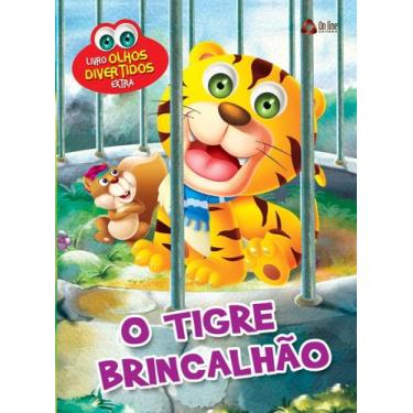 Imagem de Livro - Olhos divertidos - Extra - O tigre brincalhão - On Line Editor