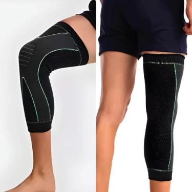 Imagem de Meia de Compressão Anatômica com Suporte Muscular - Joelheira-Ortopedi
