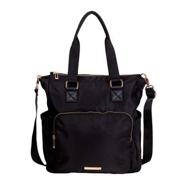 Imagem de Bolsa Mochila Bolsos Preta e Dourada Imaginarium