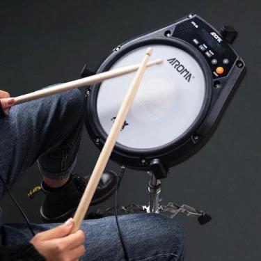 Imagem de Pad De Bateria Eletrônica Recarregável Silencioso Multifuncional Com S