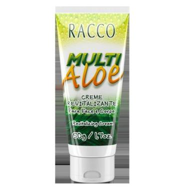 Imagem de Creme Revitalizante para Face e Corpo Multi Aloe Racco, 50g