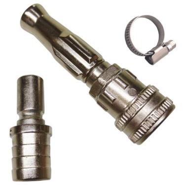 Imagem de Esguicho de Água com Engate Rápido Regulável para Mangueira de 3/4 de 