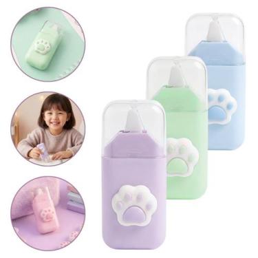 Imagem de Kit 3 Corretivo Em Fita 6 Metros Para Corrigir Erros Escolar Patinha F