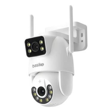 Imagem de Câmera de Segurança 4K para Telhado Externo, Rastreamento de Pessoas, 