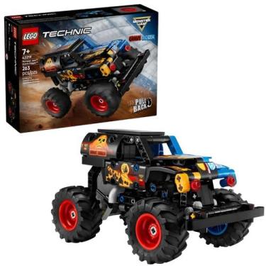 Imagem de Technic Monster Jam Grave Digger Fogo e Gelo 42219 - LEGO