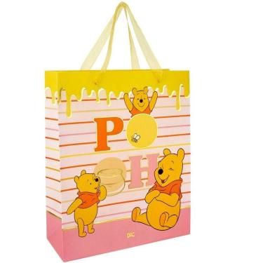 Imagem de Sacola Para Presente Pooh Disney - Tamanho G - 4861 - Dac