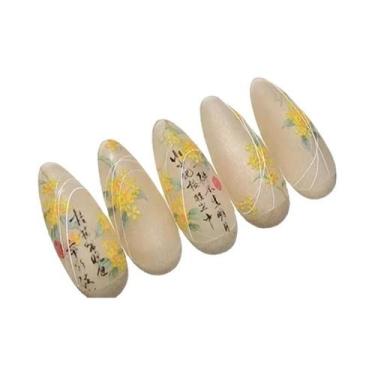 Imagem de Adesivos De Unha 5D Com Glitter De Vidro: Decoração Artística De Alta 