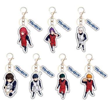 Imagem de Conjunto de chaveiros Blue Lock Acrylic Meguru e Isagi C357