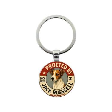Imagem de Chaveiro com pingente Jack Russell Security Dog Chaveiro