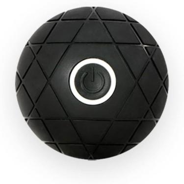 Imagem de Bola de massagem vibratória com fáscia USB recarregável preta