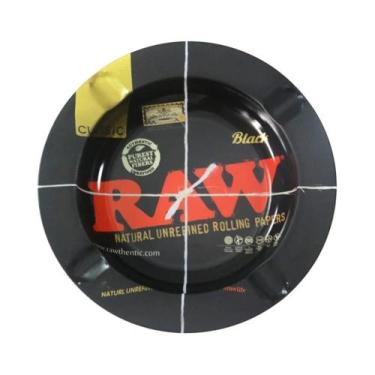 Imagem de Cinzeiro Redondo Portátil De Metal Para Uso Interno E Externo, Cinzeir