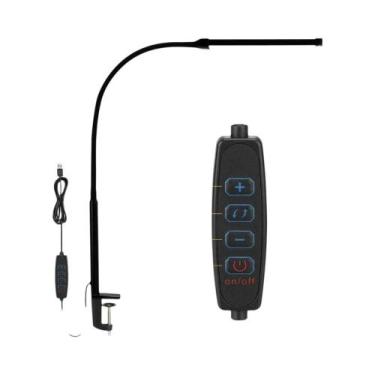 Imagem de Luminária De Mesa LED Com Clampe Para Proteção Dos Olhos, 3 Modos, 10 