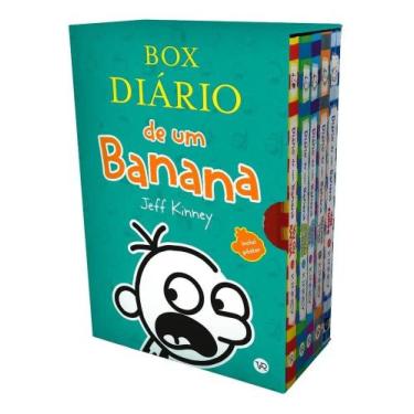 Imagem de Box Diário De Um Banana - 5 Volumes (11 Ao 15) + Pôster de J - Congrat