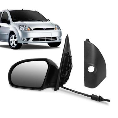 Imagem de Retrovisor Ford Fiesta 2002 a 2014 4P c/c e acabamentos - Não informad