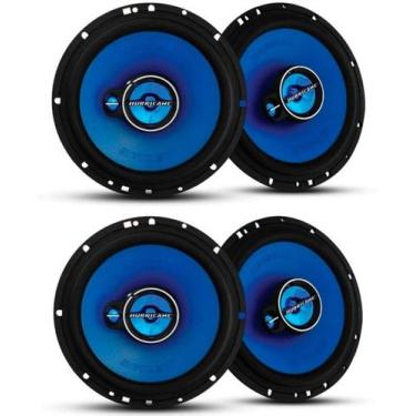 Imagem de Kit 4 Alto Falante Porta Hurricane 6 Polegadas 200w Triak