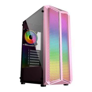 Imagem de Gabinete haven rosa tipo ATX OEX GAME