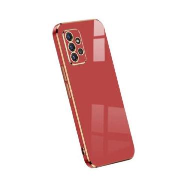 Imagem de Capa De Silicone Macia Com Revestimento Luxuoso Para Samsung A57 A56 A