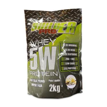 Imagem de Whey Protein 5W BuilderPro - 2kg Sabor Baunilha PROMOÇÃO, Baunilha