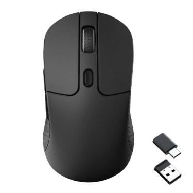Imagem de Mouse óptico para jogos sem fio Keychron M3 26000 DPI preto
