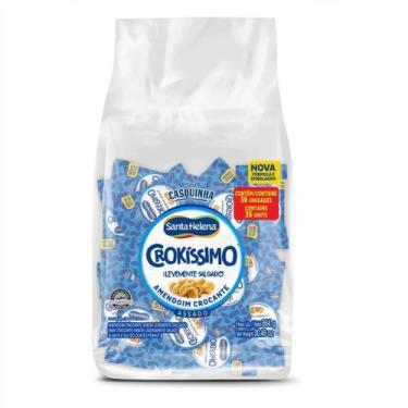 Imagem de Kit 5 sacos Amendoim Crokissimo S/pele Santa Helena 864g, 5 unidades