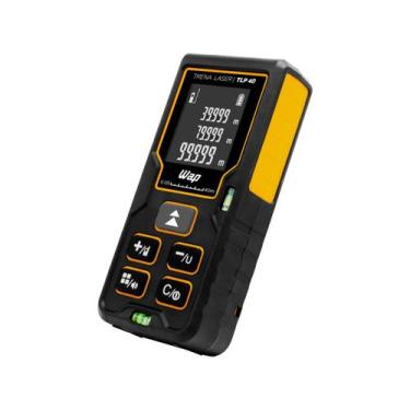 Imagem de Trena a Laser Digital Tela Lcd A Pilha Aaa WAP TLP40 Medição Precisa A