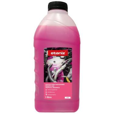 Imagem de 48010 aditivo radiador pronto uso organico rosa 1l - ETANIZ