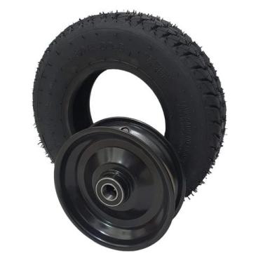 Imagem de Pneu P/ Carretinha Moto Mini Veiculos 4.80/4.00-8 + Roda 8 - RX TIRES