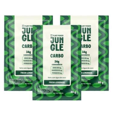 Imagem de 3x Sache Jungle Endurance Carbo Plant Power Fresh Lemonade 40g -, Limo