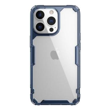 Imagem de Capa Case Nillkin Nature Tpu Pro Para iPhone 13 Pro - Azul