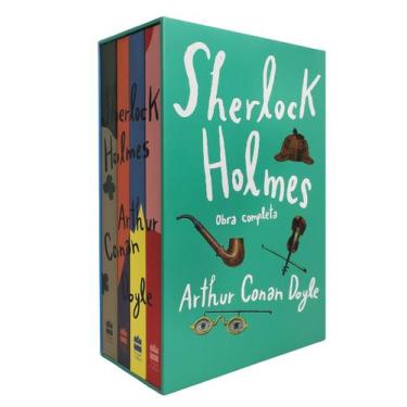 Imagem de Livro - Box Sherlock Holmes  Obra completa (Capa brochura)