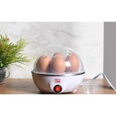 Imagem de Cozedor de Ovos Eletrico Multi Funções Cozinhar Ovo a Vapor Branco Egg