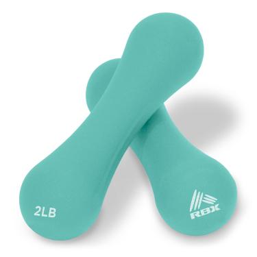 Imagem de RBX Conjunto de halteres de peso – Pesos de braço de neoprene com aderência antiderrapante, equipamento de treino de força Pesos para treino em casa ou treinamento de ginástica, anti-rolo