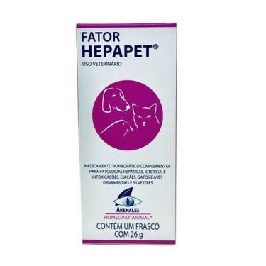 Imagem de Homeopático Fator Hepapet Arenales 26 g